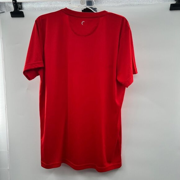 Zyia Active Men's Short Sleeve T-Shirt Red/Black Size XL - Picture 7 of 9